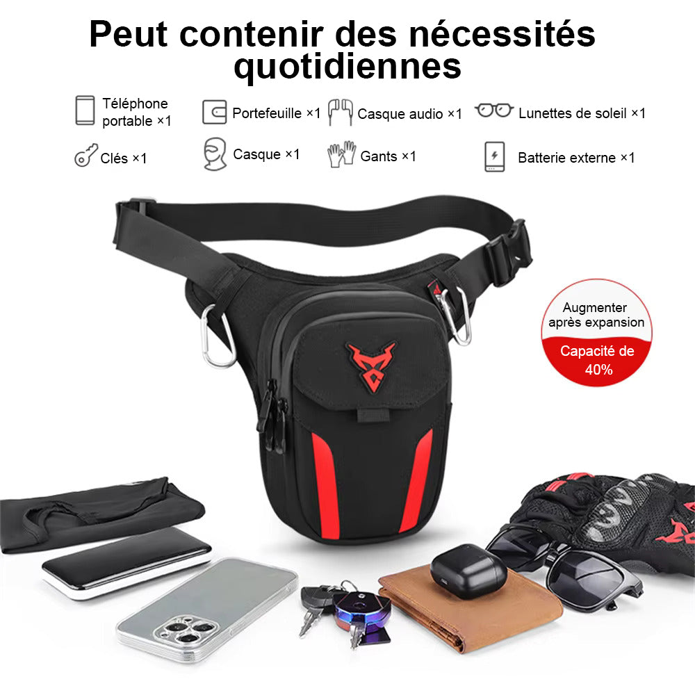 Sac a Dos / Cuisse Moto à LED
