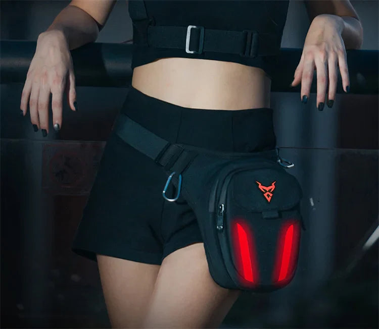 Sac a Dos / Cuisse Moto à LED