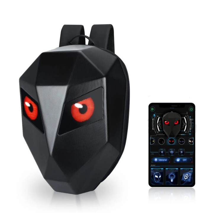 Sac à Dos Moto LED – Cyber-Look 100% Personnalisable