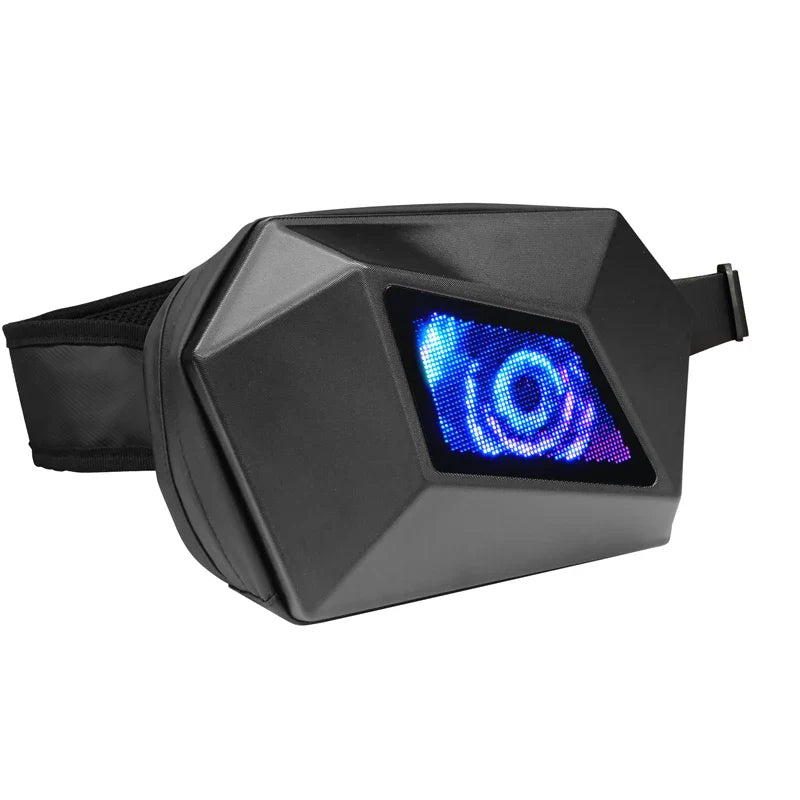 Sacoche Bandoulière Moto LED – Format Compact & Écran Connecté