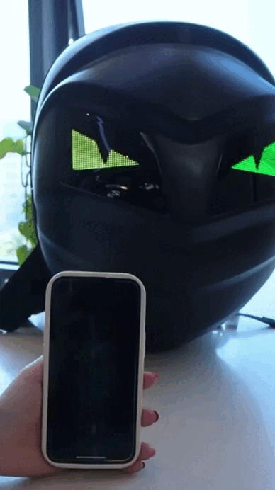 Sac a dos moto étanche à LED